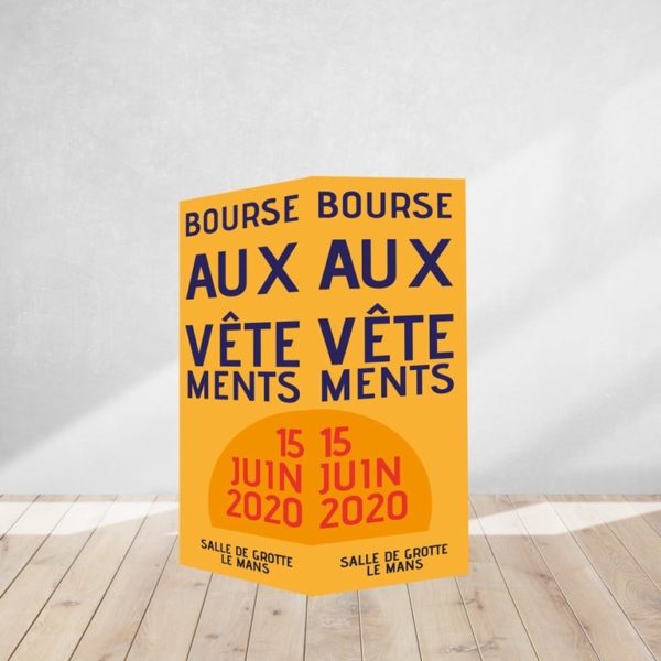 panneau alvéolaire double 40 x 60 cm avec rainurage