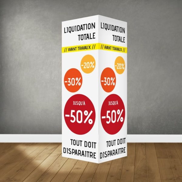 panneau alvéolaire double 80 x 120 cm avec rainurage