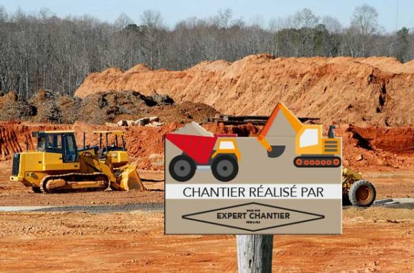 panneau alvéolaire de chantier découpé a la forme
